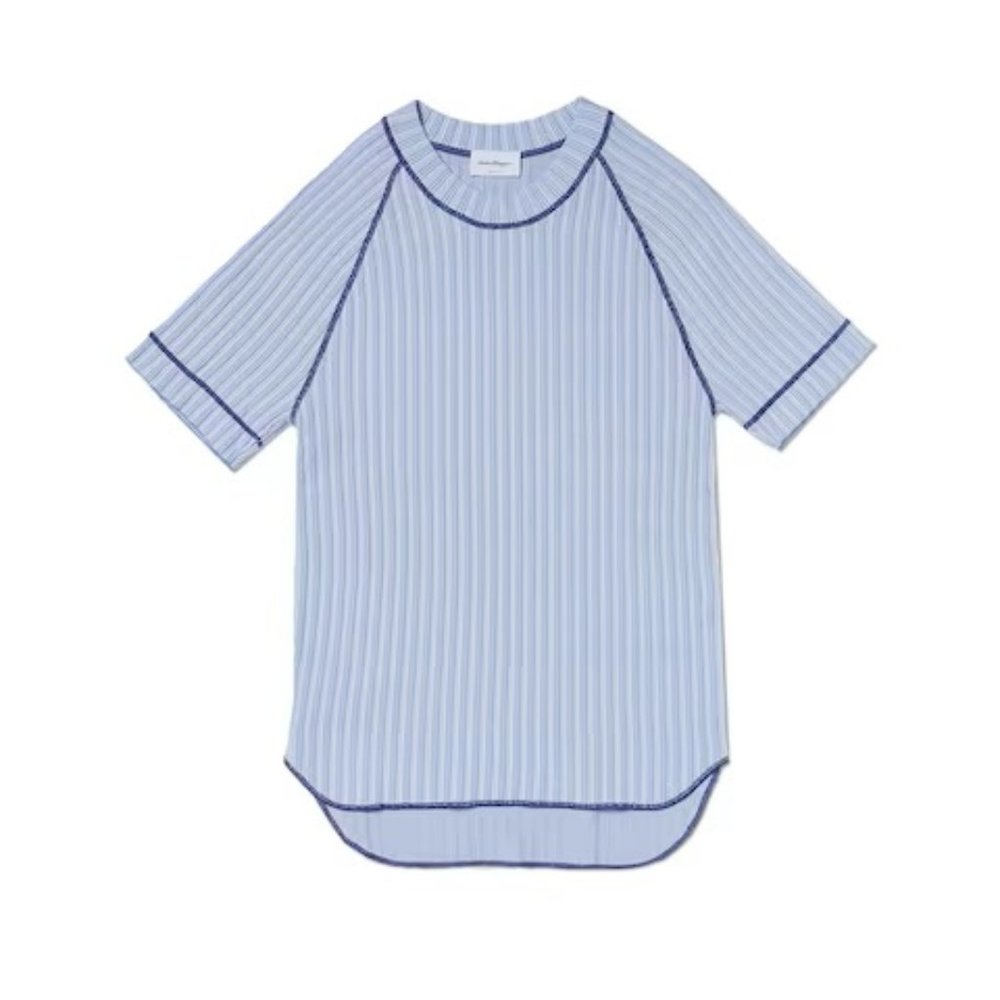 Silk Salvatore Ferragamo Knit Tee Shirt (Men's)